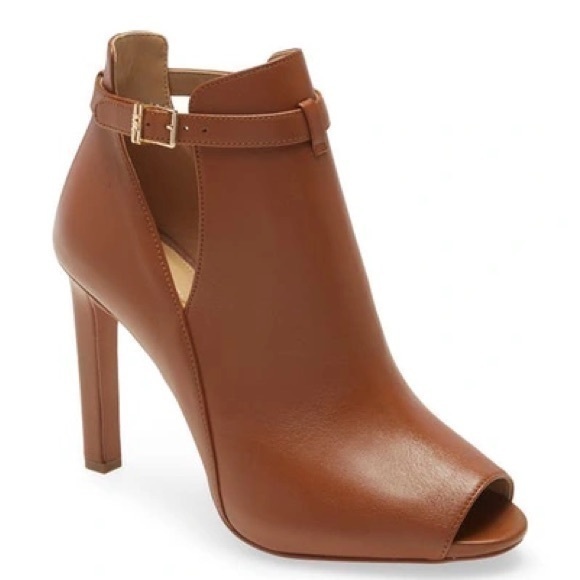 MICHAEL Michael Kors Shoes - Michael Michael Kors Lawson Open Toe Bootie size 10 NWOB
